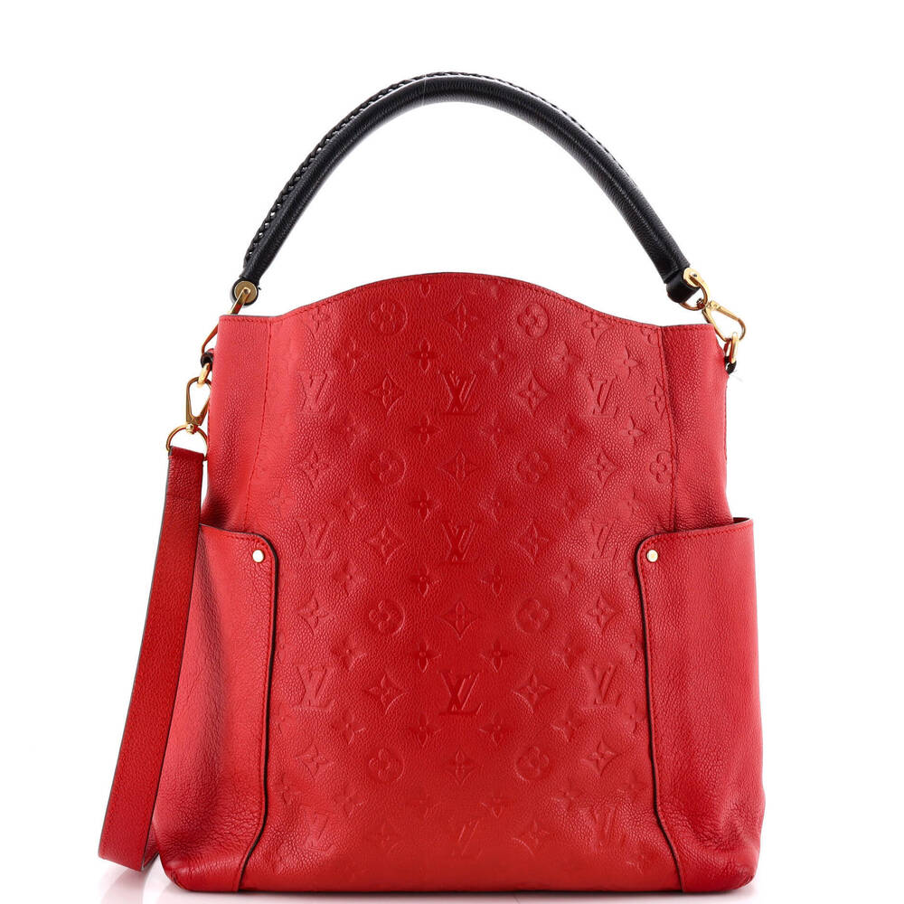 Louis Vuitton Bagatelle Hobo Monogram Empreinte Leather